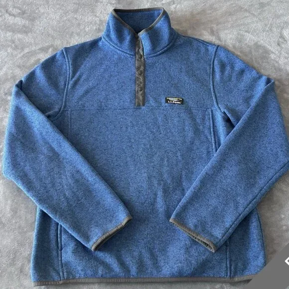 L.L. Bean Man’s Sweater Fleece Pullover, XL - Picture 1 of 6